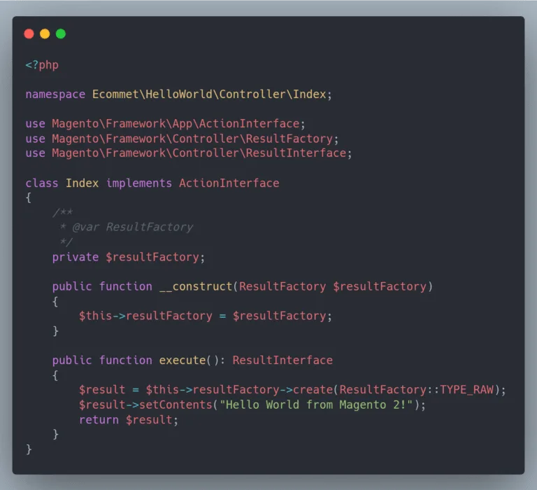 Controller in Magento 2